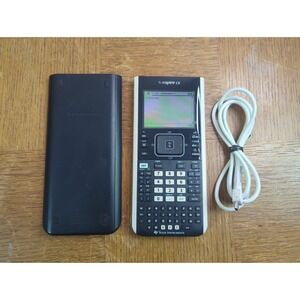TI Nspire CX Calculator, w/ Battery & Cable, Texas Instruments - Tested